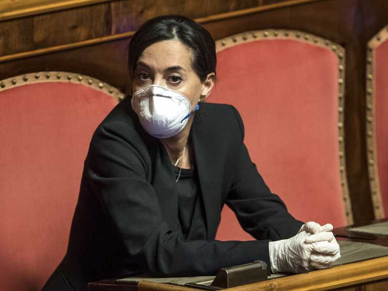 La senatrice di Forza Italia Licia Ronzulli (Foto Roberto Monaldo / LaPresse)