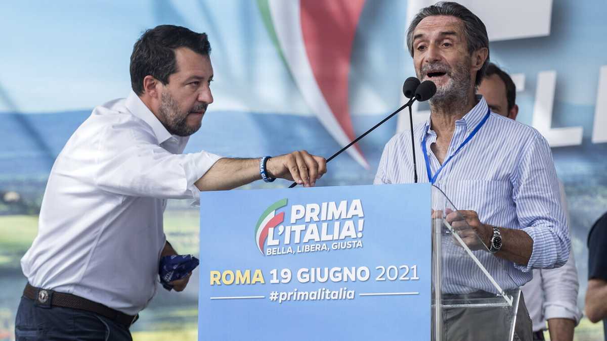 Immagine di Da Durigon a Fontana. La dura vita dei (pochi) Sì Vax nella Lega
