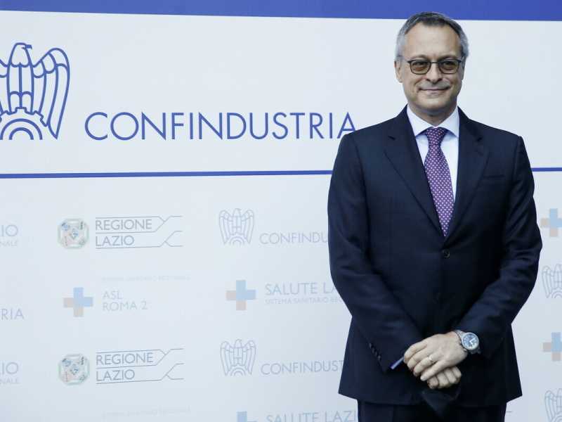 Il presidente di Confindustria Carlo Bonomi (LaPresse)