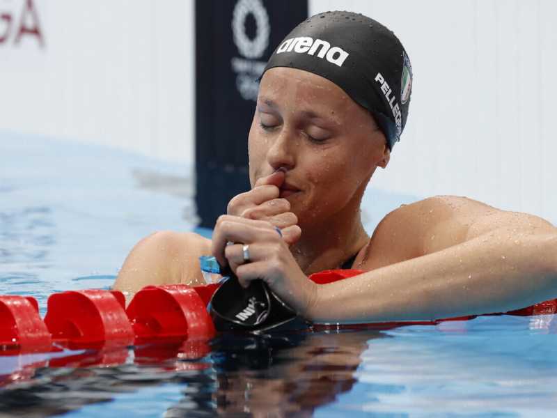 La quinta finale di Federica Pellegrini