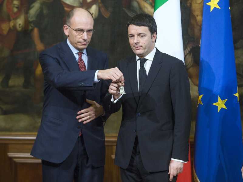 Siena, con vista Quirinale. Così Renzi e Letta preparano la tregua