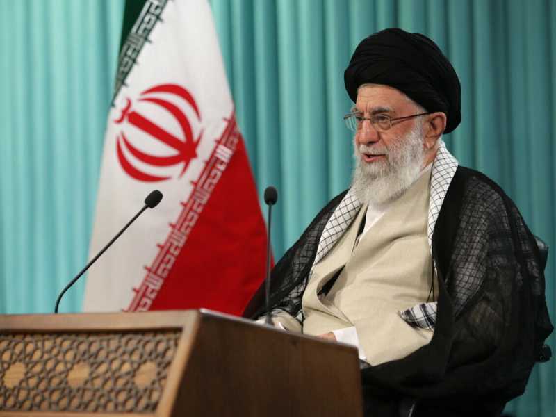 La Guida suprema iraniana Ali Khamenei (Ansa) <br />