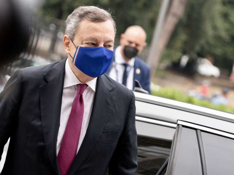 Mario Draghi (foto Ansa)