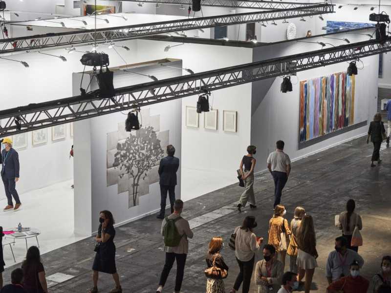 Veduta panoramica di ARCOMadrid. Courtesy ARCOMadrid