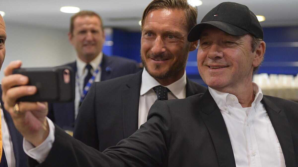 Immagine di Spacey a Valle Giulia