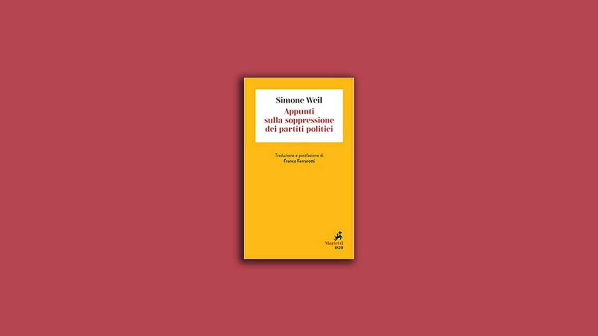Immagine di Appunti sulla soppressione dei partiti politici
