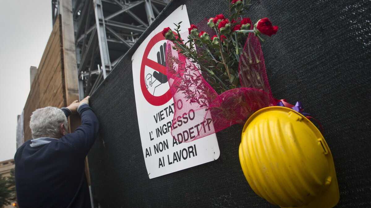 Immagine di Quella cornice surreale all'ennesima morte bianca