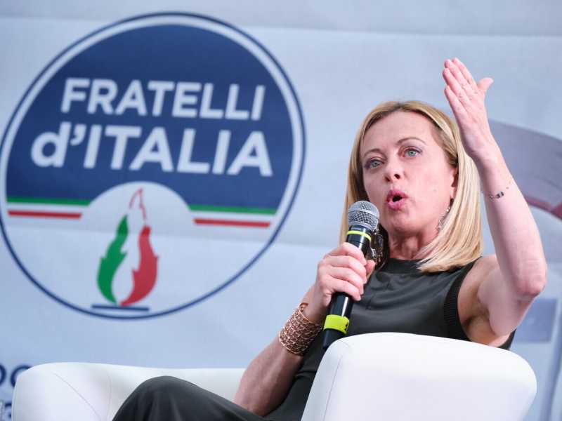 Giorgia Meloni (LaPresse)