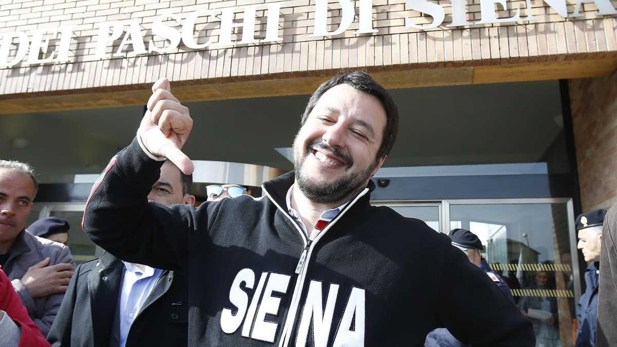 Immagine di Salvini sbaglia su Mps, ma non su Siena