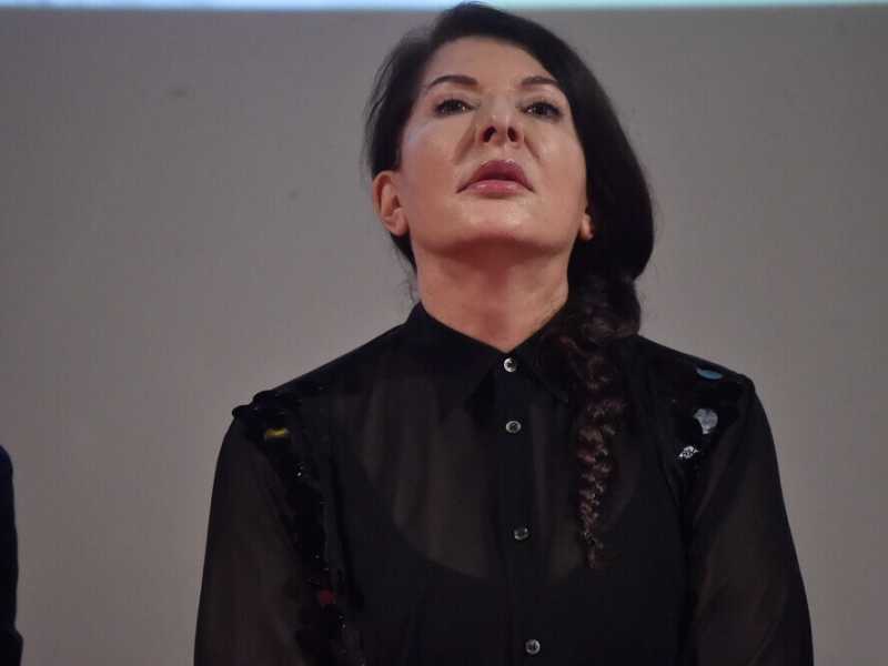 Marina Abramovic (foto LaPresse)