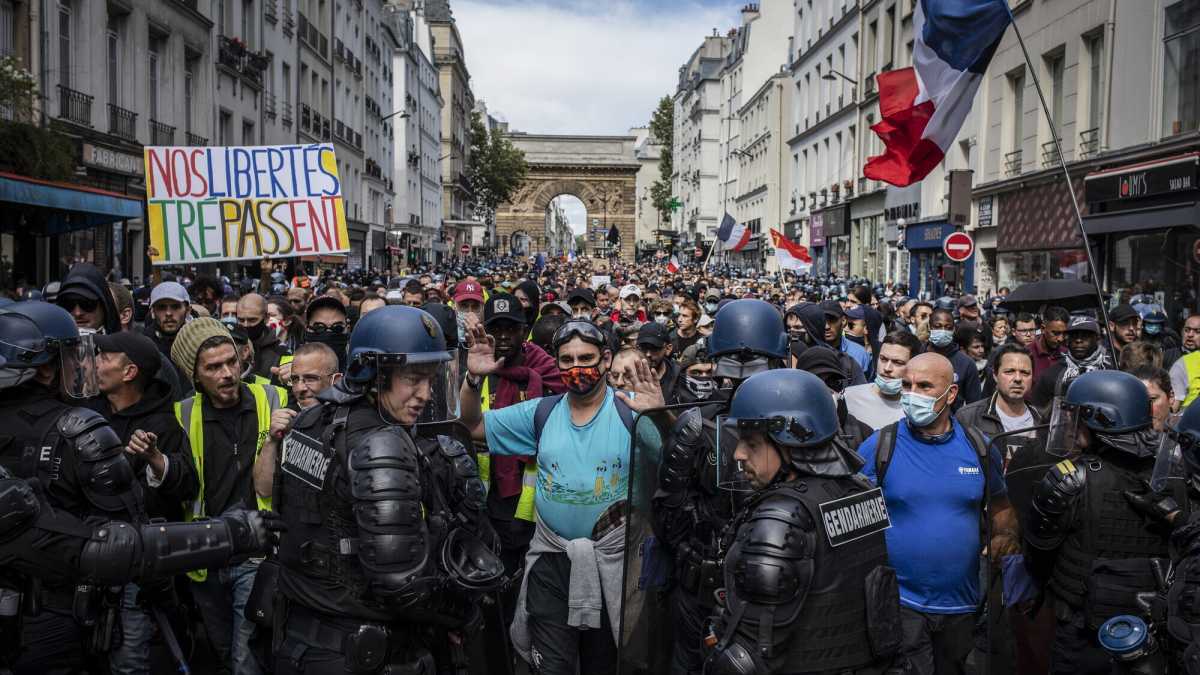 Immagine di Cosa racconta la geografia della Francia in rivolta contro il pass
