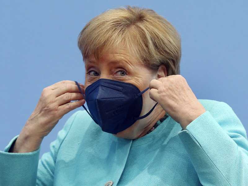 La Cancelliera tedesca Angela Merkel (LaPresse)