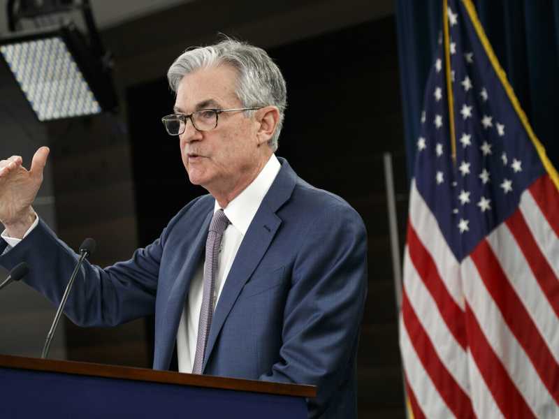 Il presidente della Fed Jerome Powell (AP Photo/Jacquelyn Martin)