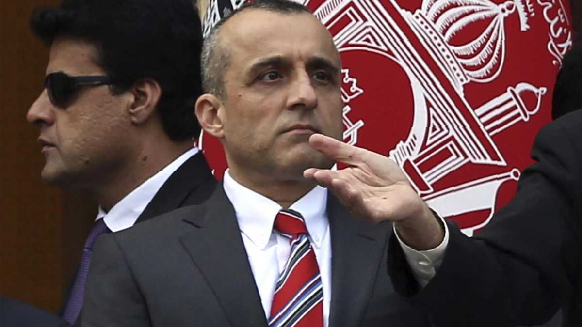 Immagine di Amrullah Saleh, l’ex vicepresidente che resiste per sopravvivere
