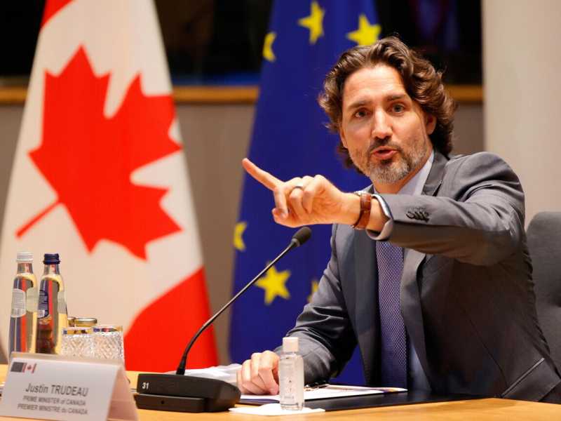 Il premier canadese Justin Trudeau (Ansa)&nbsp;<br />