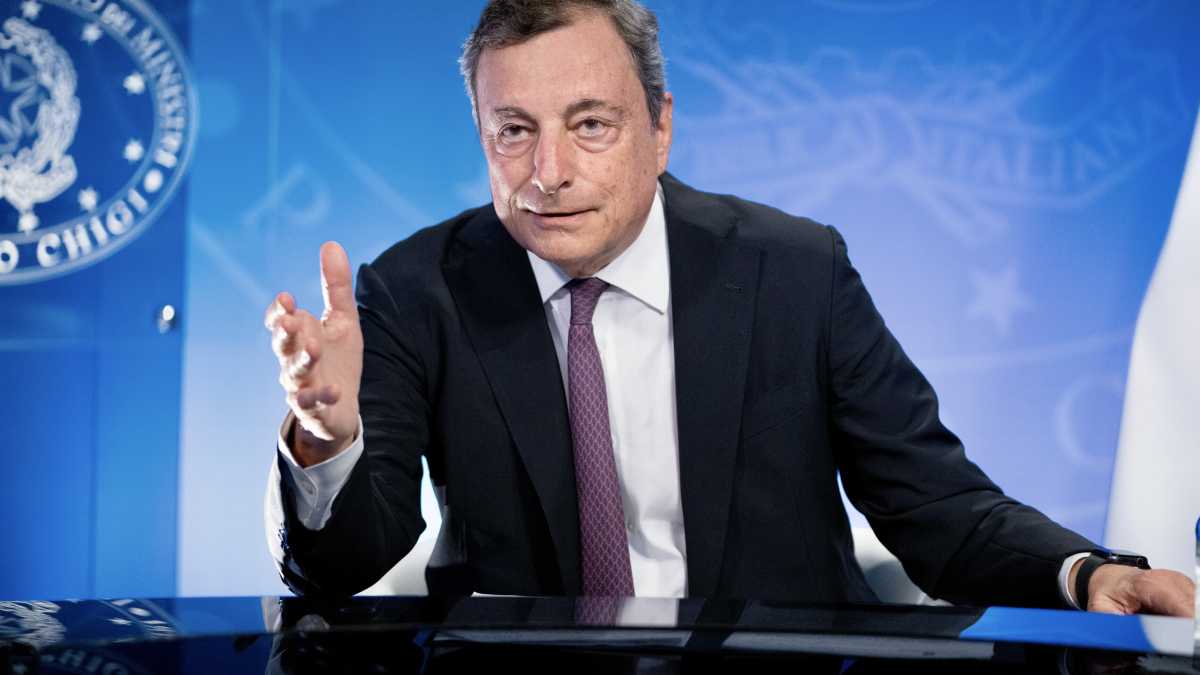 Immagine di Draghi e i deterrenti "no pass"