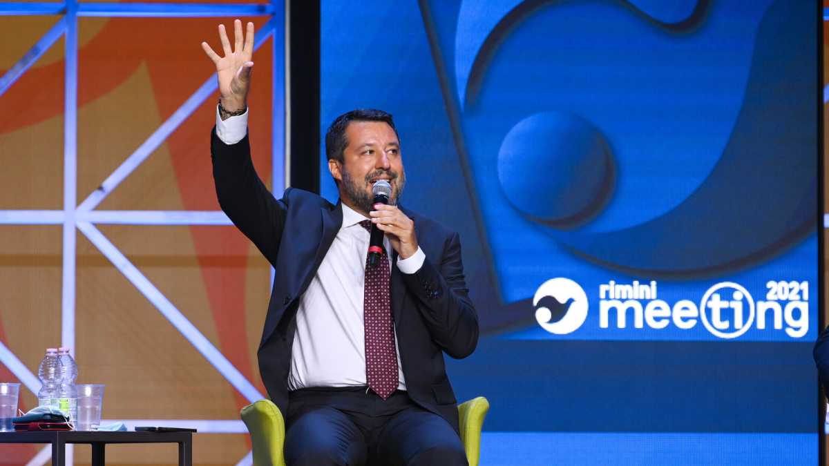 Immagine di Salvini: "Lamorgese? Ho chiesto a Draghi un incontro a tre"