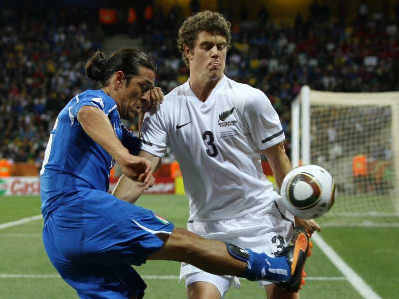 Italia-Nuova Zelanda 1-1, seconda partita del gruppo F ai Mondiali 2010 in Sud Africa (Jonathan Moscrop - LaPresse)