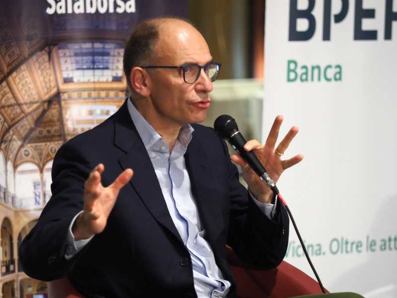 Enrico Letta (foto LaPresse)