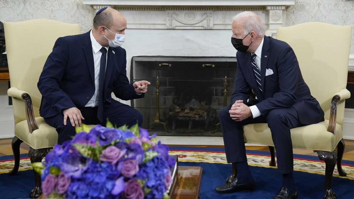 Immagine di Durante il loro primo incontro Biden e Bennett si fanno promesse