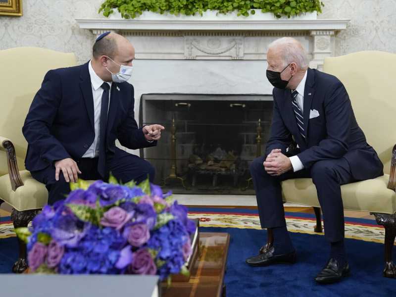 Durante il loro primo incontro Biden e Bennett si fanno promesse