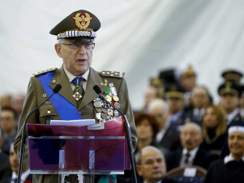 Il generale Claudio Graziano, presidente del Comitato militare Ue (LaPresse)
