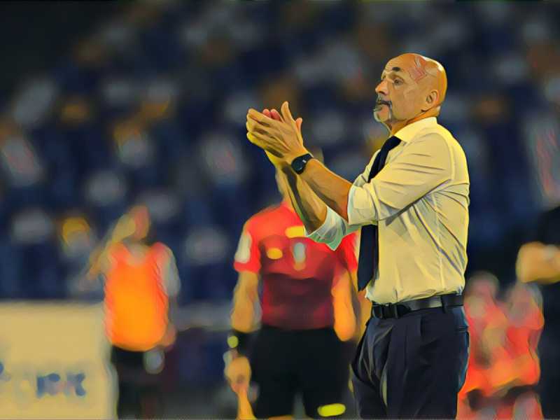 Luciano Spalletti, allenatore del Napoli 