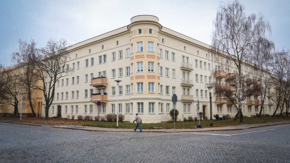 Immagine di Eisenhüttenstadt, un sogno architettonico realsocialista, ormai senza abitanti