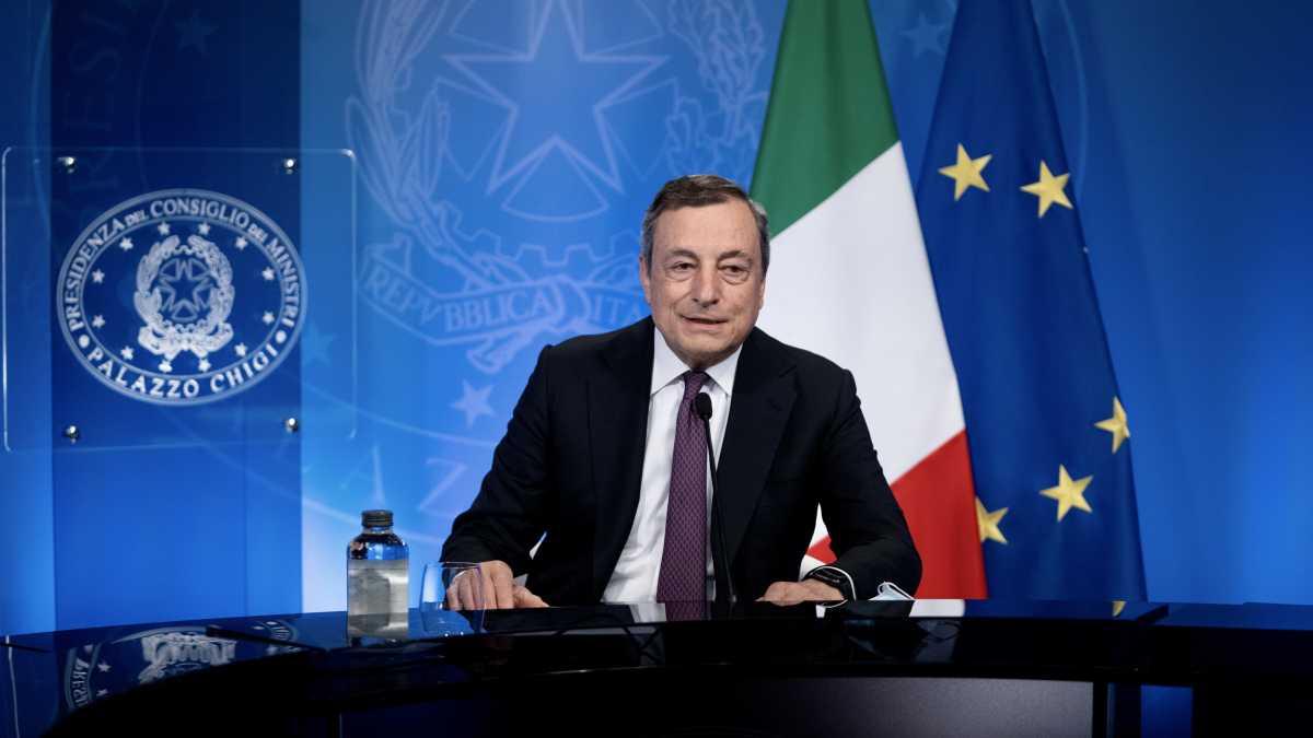 Immagine di Draghi ragiona su un provvedimento accoglienza. Inizia il "cantiere" legge di Bilancio