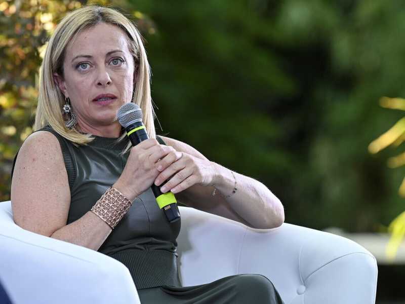 Giorgia Meloni (foto Ansa)