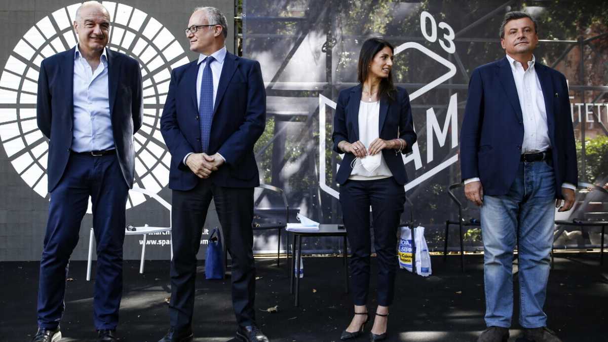 Immagine di Débacle per Michetti e Raggi. I sondaggi sul voto a Roma (e negli altri comuni)