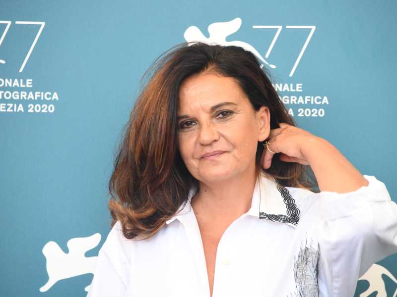 La regista Emma Dante al festival di Venezia 2020 (LaPresse) 
