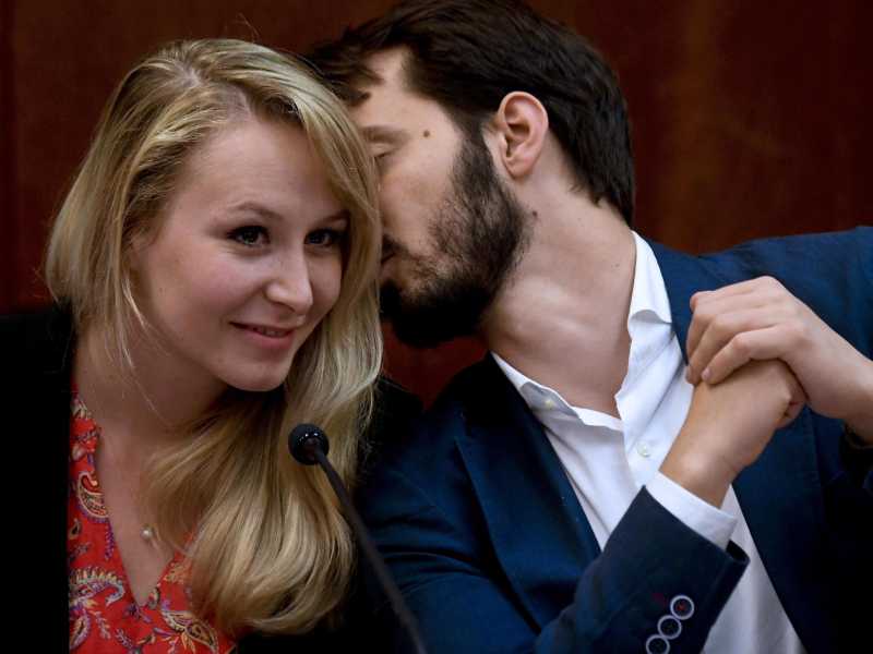 Marion Maréchal si sposa, ma senza zia Le Pen