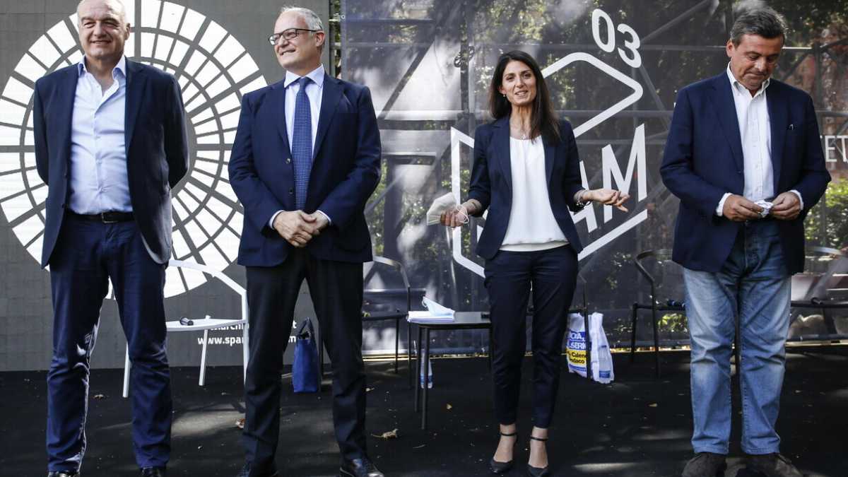 Immagine di Michetti primo nei sondaggi a Roma. Ma al ballottaggio la spunta sempre Gualtieri