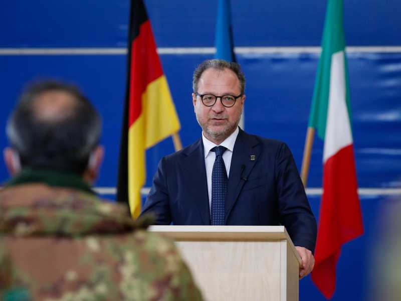 Il sottosegretario alla Difesa Giorgio Mul&egrave; (foto Ansa)