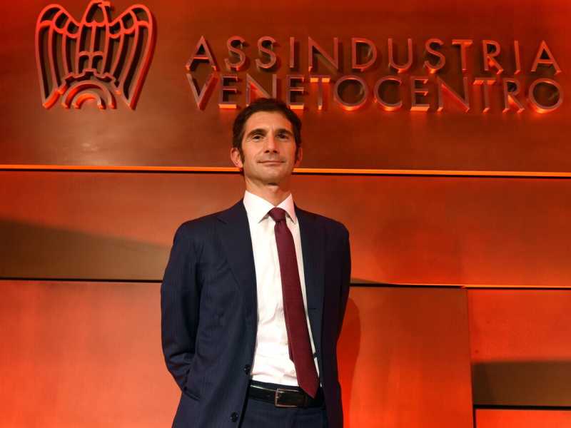Leopoldo Destro, presidente di Assindustria Venetocentro (foto Ansa)