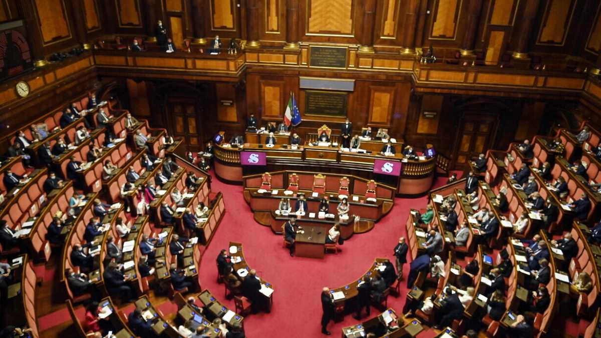 Immagine di Senato No Vax: leghisti, M5s, ribelli e fruttariani. Tensione sul decreto green pass
