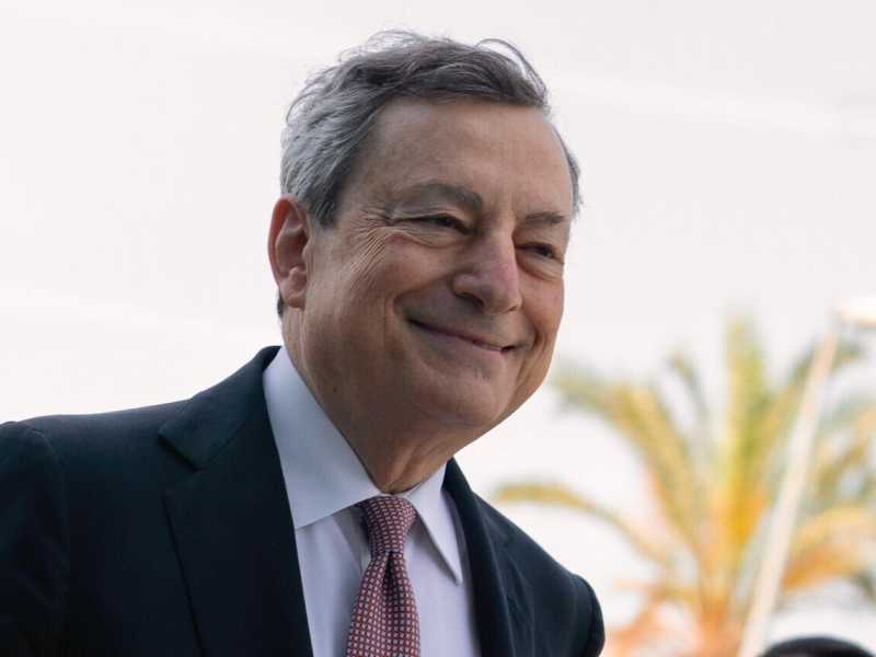 Mario Draghi (foto Ansa)