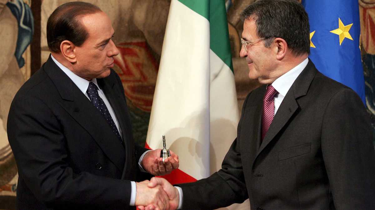 Immagine di Una bella lezione di Prodi sul Cav.