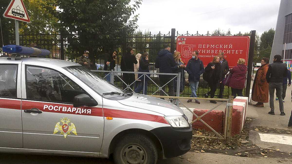 Immagine di Uno studente spara all'università di Perm in Russia