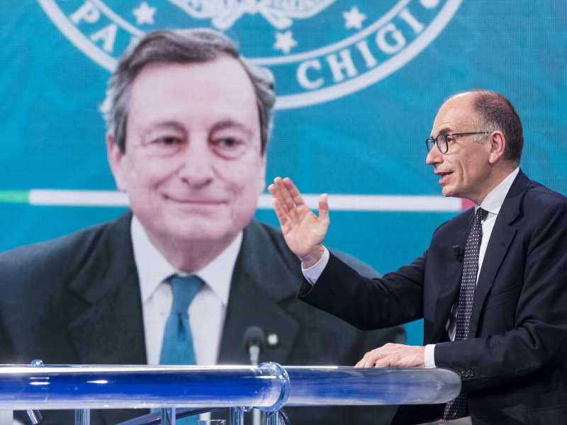 Nel Pd s'alza il coro di chi vuole un Draghi bis dopo il 2023