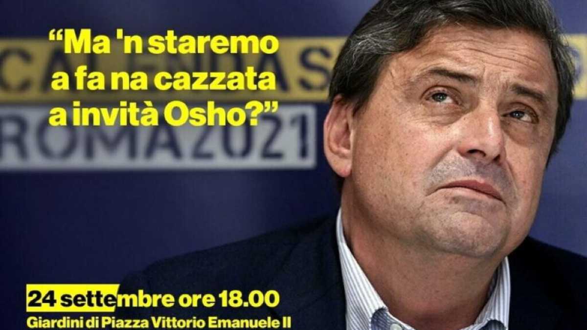 Immagine di Osho for Calenda: "Chi voterei a Roma? Mi spiace, ho la residenza a Viterbo"
