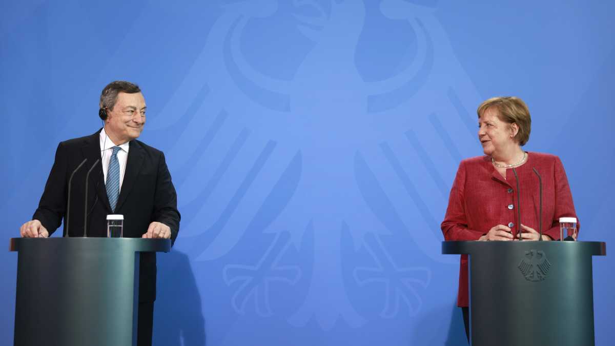 Immagine di Dopo Merkel, toccherà a Draghi guidare l'Europa