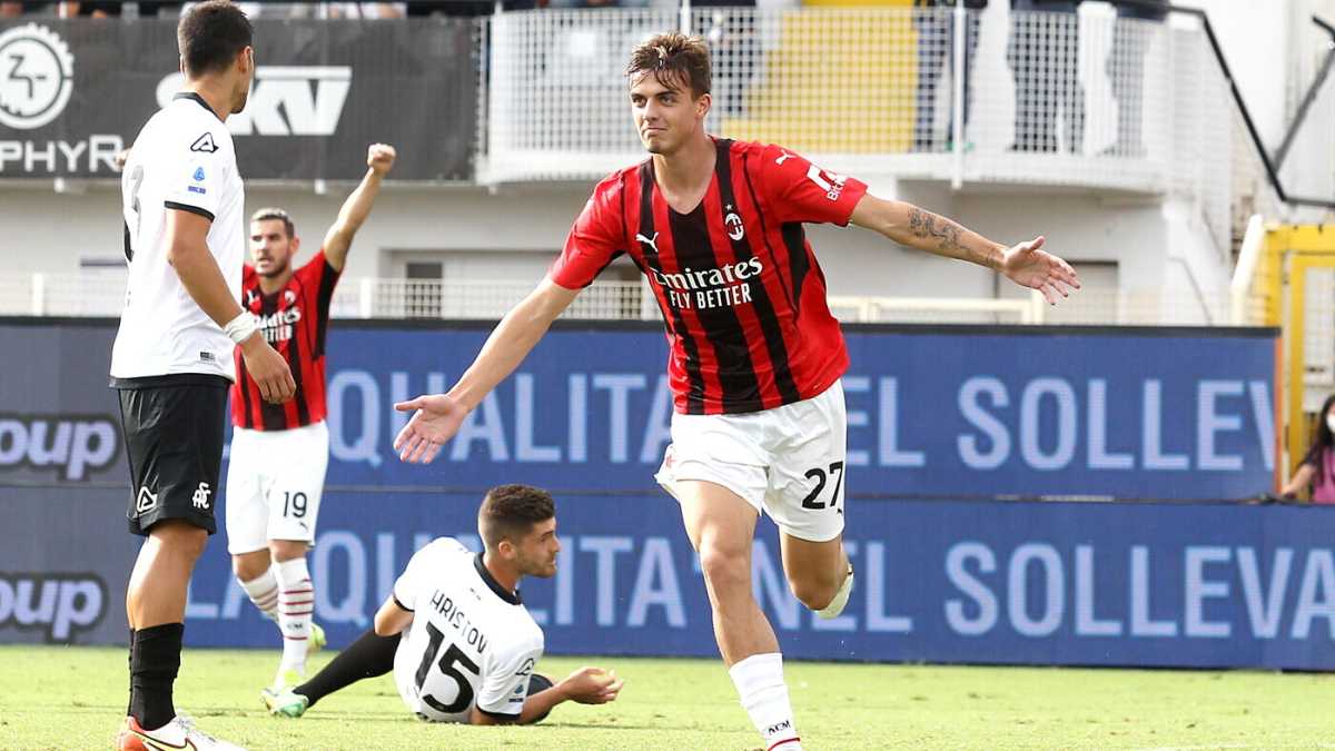 Immagine di La "colpa" di chiamarsi Maldini. Il debutto da titolare (con gol) di Daniel, figlio di Paolo, nipote di Cesare