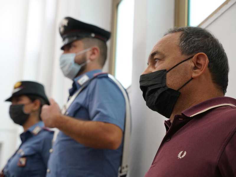 Mimmo Lucano (foto Ansa)