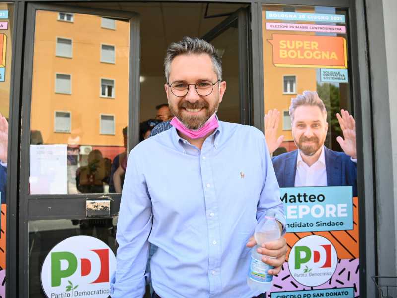 Matteo Lepore, candidato sindaco di centro sinistra a Bologna <br />