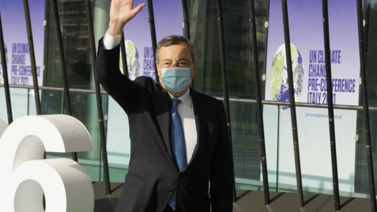 Immagine di Draghi post elezioni. La prima cabina di regia del Pnrr sarà dedicata all'istruzione