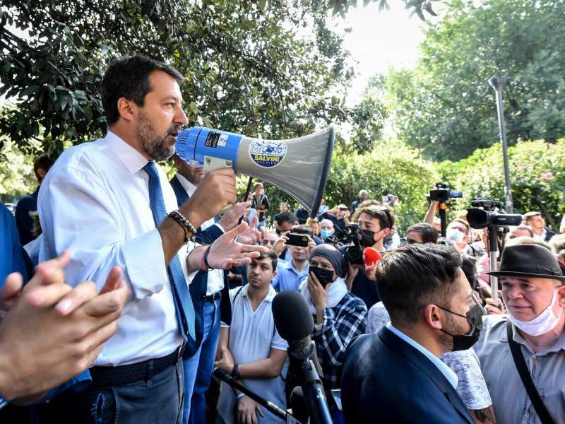 Matteo Salvini (LaPresse)&nbsp;