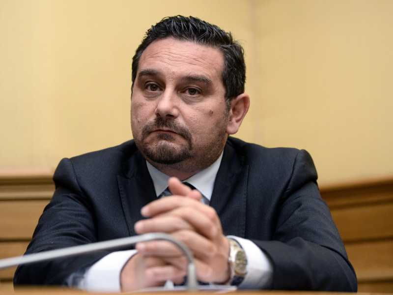 Il sindaco di Novara Alessandro Canelli (foto LaPresse)