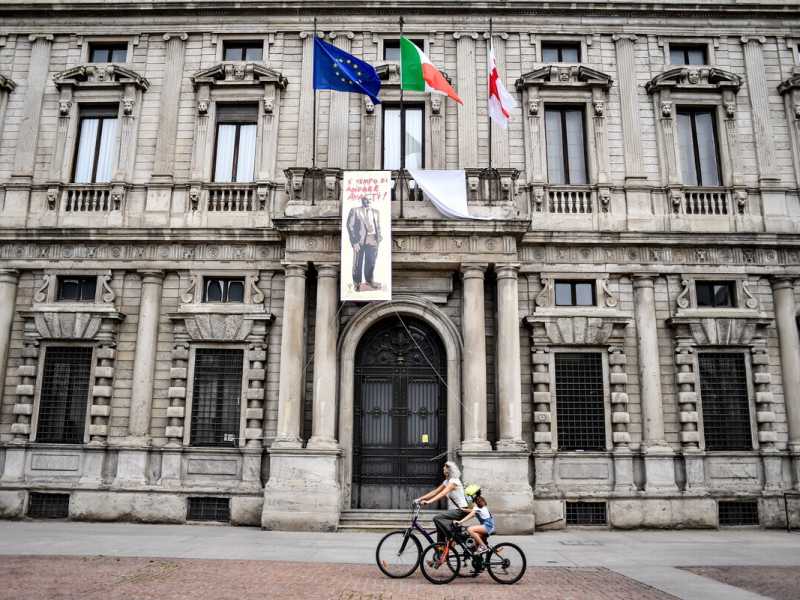 Palazzo Marino a Milano, sede del Consiglio comunale (LaPresse)